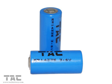 Mật độ năng lượng cao 1600mAh 3.6V LiSOCl2 Pin lithium ER14335