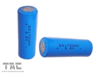 Mật độ năng lượng cao 3.6V Pin LiSOCl2 ER17505 với tuổi thọ lưu trữ tuyệt vời