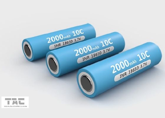 Công suất cao 5C 18650 Pin Lithium 3.7V 2000mAh tế bào li-iON cho công cụ điện