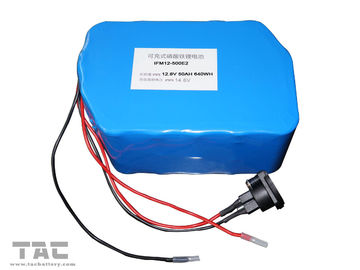 12 V LiFePO4 Battery Pack f&amp;#39;or Đèn Đường IFR 26650 50ah Với Kết Nối
