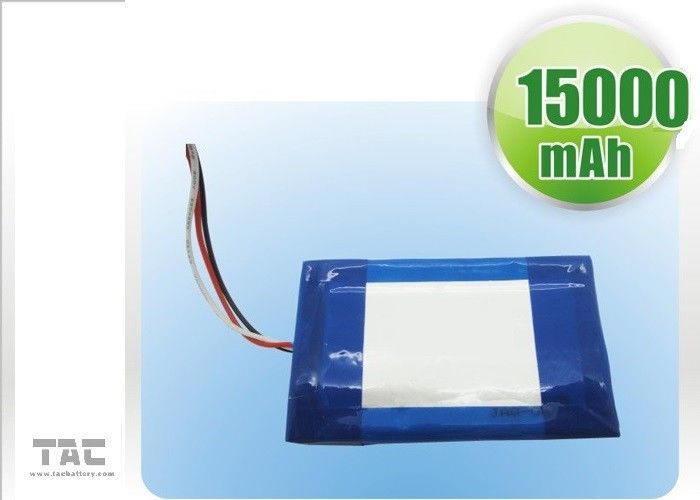 Pin Lithium Ion Tiêu chuẩn IEC dành cho Máy tính bảng 1.6ah 3,7V 0850110 Sạc và Xả 0.5C