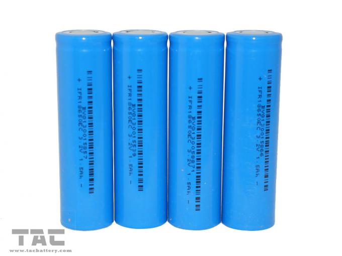 Pin lithium IFR18650 3.2V Pin LiFePO4 1400mAh cho đèn pin