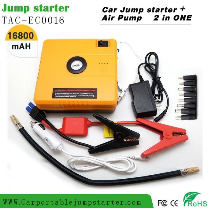 Xe tải hạng nặng Ngân hàng Pocket Power Jump Starter Yellow 16800mAH