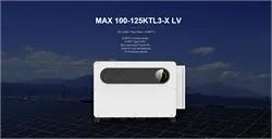 Biến tần năng lượng mặt trời đa kênh ba pha 100-125KW MAX 110KTL3-LV với 10 cầu chì MPPT miễn phí