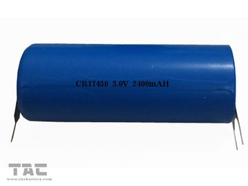 CR17450 3.0V 2400mAh Li-Mn Pin Lithium Mangan Dioxide Pin