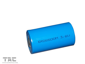 Pin lithium LiSOCl2 chính ER26500M 3.6V với Tự Long Life cho lưu lượng kế