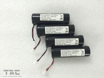 Pin sạc Li-ion ICR18650 3.7V 2300mAh 8.5Wh cho đèn pha xe đạp