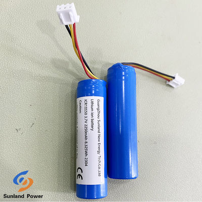 ICR18650 2250mAh 3.7V Lithium Ion Cylindrical Battery For Pasture Coverage Meter Công cụ đo