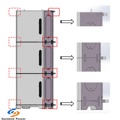 LiFePO4 pin 48V 100Ah Sản phẩm sạc pin mặt trời 5-15kWh Hệ thống lưu trữ năng lượng cho nhà