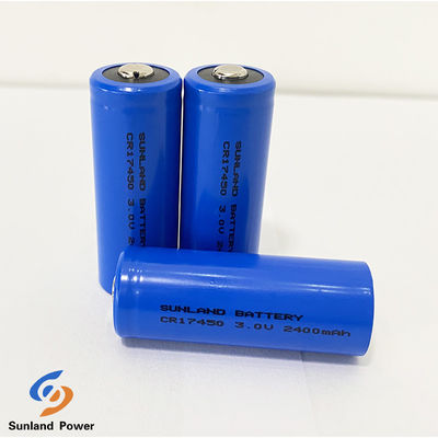 Pin chính 3.0V CR17450 Smart Home 2400mAh Li-MnO2 pin