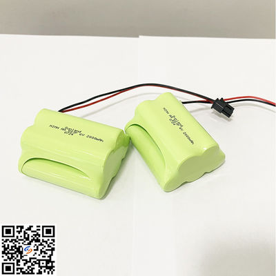 2000mAh pin sạc lại NiMH AA với 500 chu kỳ