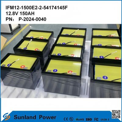 Bộ pin 12V LiFePO4 Thời gian sử dụng 3-5 năm với vật liệu thùng nhựa ABS và điện áp danh nghĩa 12,8V
