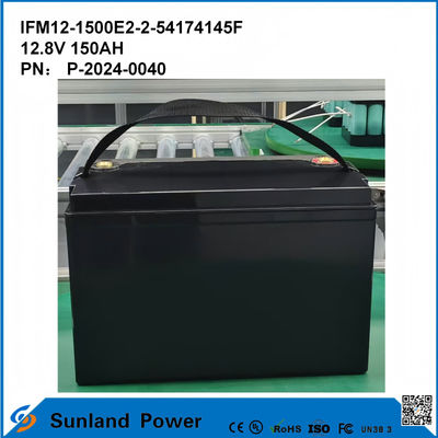 Bộ pin 12V LiFePO4 Thời gian sử dụng 3-5 năm với vật liệu thùng nhựa ABS và điện áp danh nghĩa 12,8V