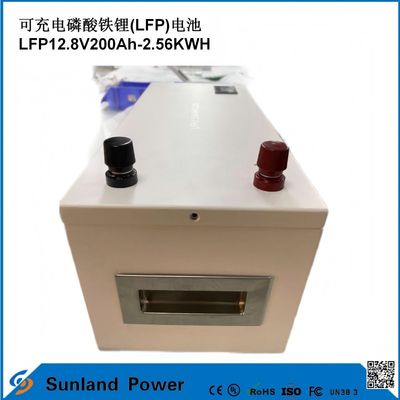 12V 200AH LiFePO4 pin với UN38.3 MSDS UL1642 Chứng chỉ tải liên tục 100A màn hình LCD