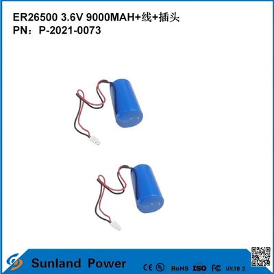 3.6V 9AH ER26500 Pin chính Điện áp hoạt động cao và ổn định