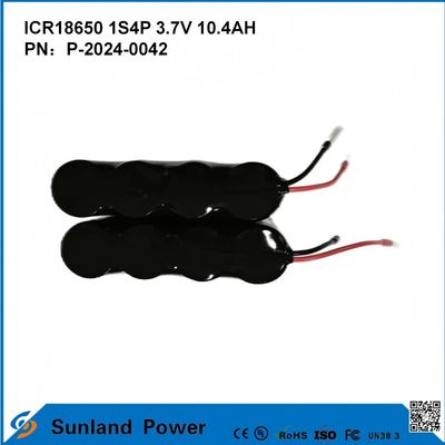 ICR 18650 1S4P Battery For A Versatile, High-Capacity Lithium Battery Solution,Đáp ứng các yêu cầu về tuổi thọ pin dài cho nhiều thiết bị,Cung cấp năng lượng đáng tin cậy cho các thiết bị y tế năng lượng thấp.
