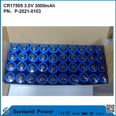 CR17505 3.0V 3000mAh Đối với các thiết bị thông minh Thiết bị y tế Giao thông vận tải và hậu cần đồ nội thất thông minh Capacity cao, hiệu suất xả ổn định Điện áp đầu ra Thời gian sử dụng dài