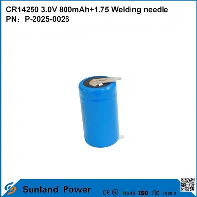 CR14250 3.0V 800mAh + 1.75 kim hàn có thể được sử dụng cho Smart đo đồng hồ nước đồng hồ điện đồng hồ khí bộ nhớ sao lưu CMOS bộ nhớ RTC thời gian thực đồng hồ cảm biến báo động không dây