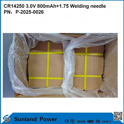 CR14250 3.0V 800mAh + 1.75 kim hàn có thể được sử dụng cho Smart đo đồng hồ nước đồng hồ điện đồng hồ khí bộ nhớ sao lưu CMOS bộ nhớ RTC thời gian thực đồng hồ cảm biến báo động không dây