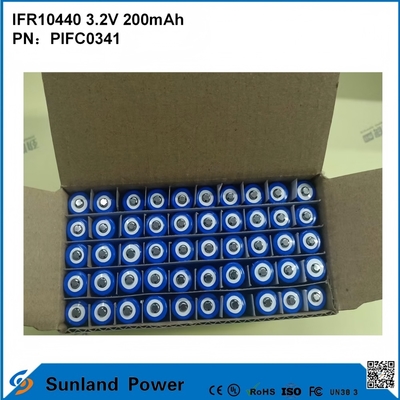 IFR10440 3.2V 200mah Được sử dụng cho GPS Đường dây đệm Đồ chơi Đèn khai thác mỏ Đèn đường nắng mặt trời Đèn truyền thông không dây Thiết bị truyền thông Điện công cụ Thiết bị âm thanh thị giác Máy đo thông minh Hệ thống an ninh Ánh sáng khẩn cấp