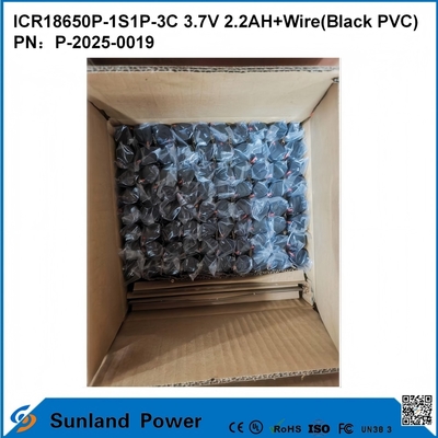 PIN 18650P-1S1P-3C 3.7V 2.2AH+DÂY PIN