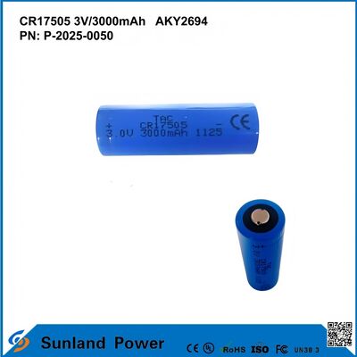 Pin CR17505 3V 3000mAh ứng dụng trong hệ thống an ninh và điều khiển công nghiệp đồng hồ thông minh