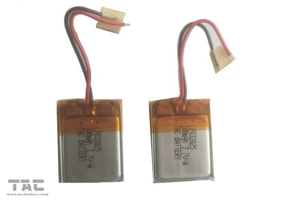 LP032025 100MAH 3.7V Pin Lithium Polymer cho thiết bị đeo