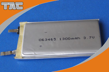 GSP063465 3.7V 1300mAh pin Polyme Lithium Ion có công suất cao