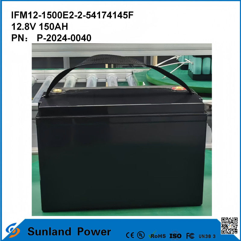 Bộ pin 12V LiFePO4 Thời gian sử dụng 3-5 năm với vật liệu thùng nhựa ABS và điện áp danh nghĩa 12,8V