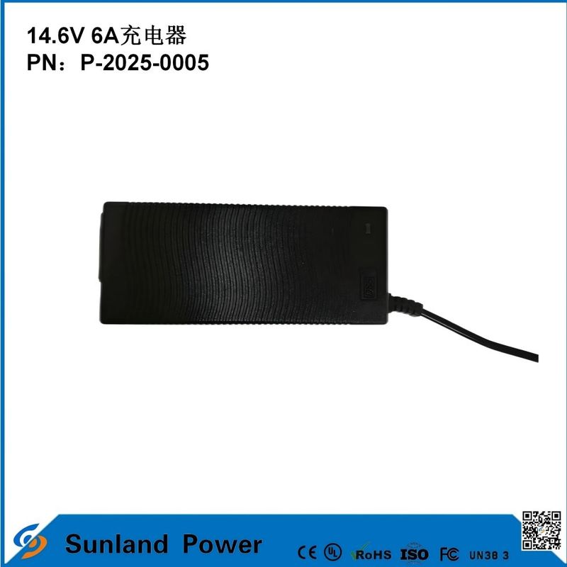 14.6V 6A sạc, tương thích với 12.8V / 14.4V Lithium Iron Phosphate (LiFePO4) Sạc pin, được thiết kế đặc biệt cho các công cụ điện / sạc điện hiệu quả, tương thích với nhiều thiết bị