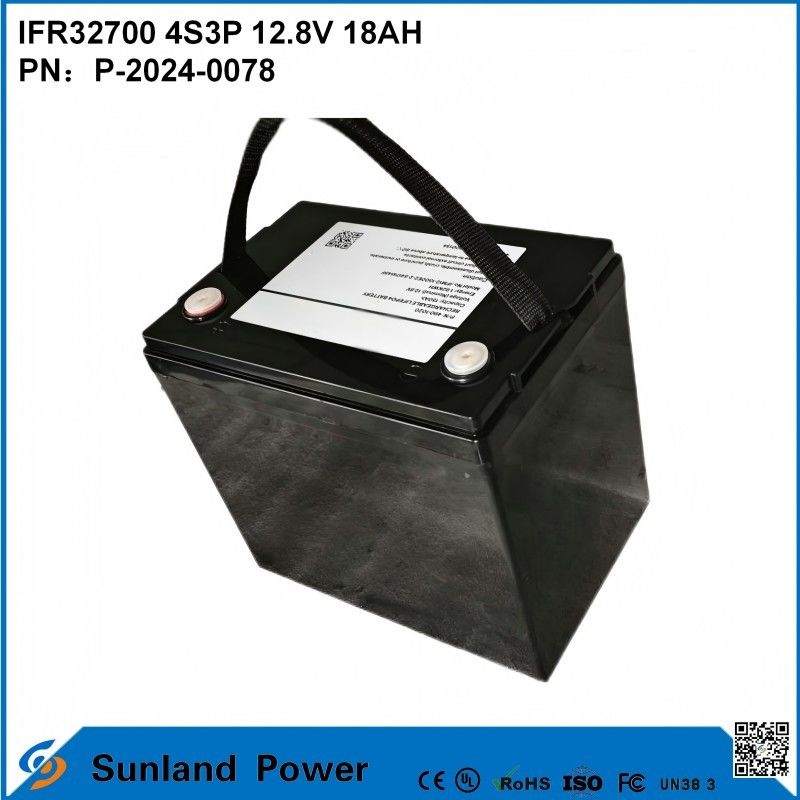 IFR32700 4S3P 12.8V 18Ah Đối với đèn lũ mặt trời Đèn đèn LED cao độ sáng