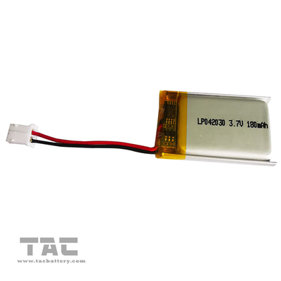 LP042030 3.7V 180mAh Polymer Lithium Ion Pin Pin Lipo có thể sạc lại