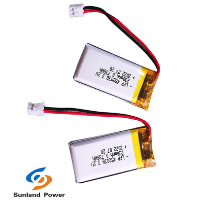 LP0452038 3.2V 230mAh Pin Lithium Ion Polymer LiFePo4 có thể sạc lại