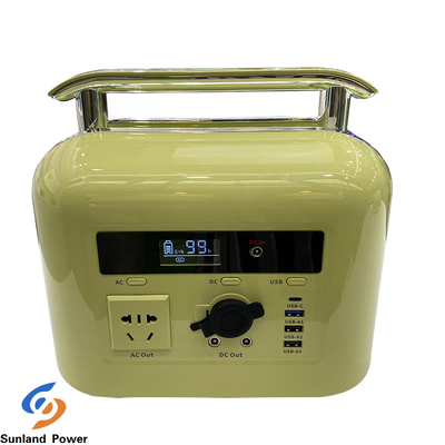 Hệ thống lưu trữ năng lượng di động năng lượng mặt trời 500W Trạm sạc không dây cho điện thoại Explorer