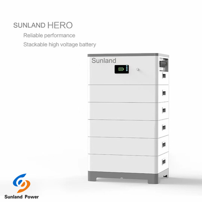 Hệ thống lưu trữ năng lượng mặt trời 153,6V 409,6V 7,68KWH 20,48KWH cho gia đình