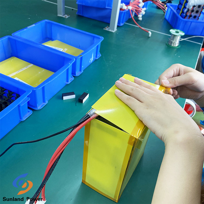 Bộ pin IFR26650 4S10P 36Ah 12V LiFepo4 chống nước cho hệ thống lưu trữ năng lượng di động 400Wh
