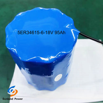 Pin LiSOCl2 Pin chính ER34615 5S6P 18V 95Ah Với phạm vi nhiệt độ môi trường -55 °C đến 85 °C