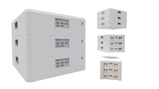 Pin Lithium sạc lại có thể xếp chồng nhau bền 51.2V 50Ah cho nhà
