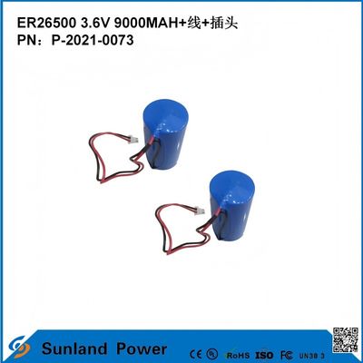 3.6V 9AH ER26500 Pin chính Điện áp hoạt động cao và ổn định