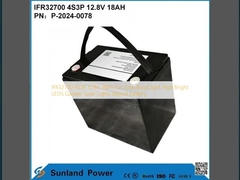 IFR32700 4S3P 12.8V 18Ah Đối với đèn lũ mặt trời Đèn đèn LED cao độ sáng