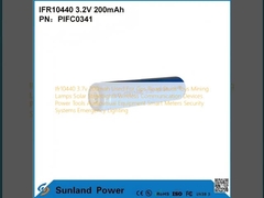 Ifr10440 3.7v 200mah Dùng cho Đinh đường GPS, Đồ chơi, Đèn khai thác, Đèn đường năng lượng mặt trời, Thiết bị truyền thông không dây, Dụng cụ điện, Thiết bị nghe nhìn, Đồng hồ thông minh, Hệ thống an ninh, Đèn chiếu sáng khẩn cấp