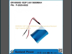 ER18505S 1S2P 3.6V 5600MAH pin dung lượng cao chịu nhiệt độ cao