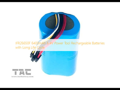 Pin sạc IFR26650F 6400mAh 6.4V cho dụng cụ điện, có thể sạc lại với vòng đời dài