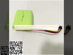 18650 pin Lithium Ion 1S3P 3.7V 7500mAh Li-Ion Battery Pack vượt qua UL2054 Chứng chỉ