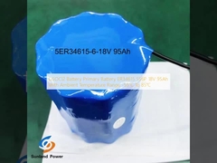 Pin LiSOCl2 Pin chính ER34615 5S6P 18V 95Ah Với phạm vi nhiệt độ môi trường -55 °C đến 85 °C