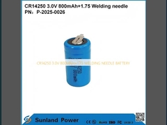 PIN CR14250 3.0V 800MAH+1.75 PIN HÀN PIN