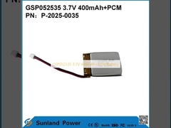 Pin GSP052535 3.7V 400mAh+PCM