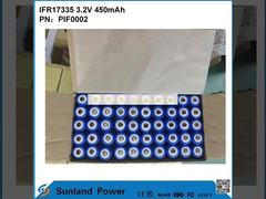 IFR17335 3.2V 450mah pin