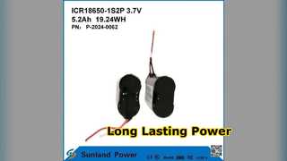 Pin sạc 5.2AH tăng sức mạnh