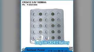 Pin CR2412 Tuổi Thọ Cao 3V 100MAH
